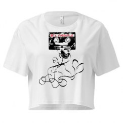 Ladies Festival Cali Crop Top Tee