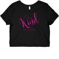 Ladies Slim Fit Crop Top Tee