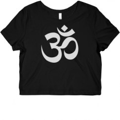 Ladies Slim Fit Crop Top Tee