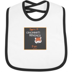 Infant Contrast Trim Bib