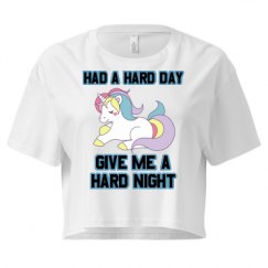 Ladies Festival Cali Crop Top Tee