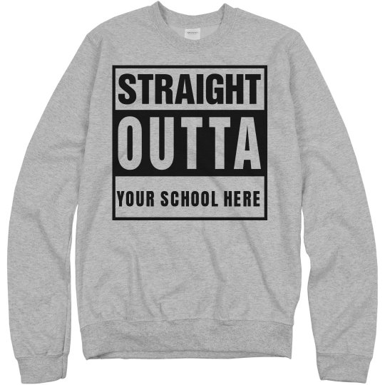 Awesome Runs In The Family Funny Crewneck Sweatshirt