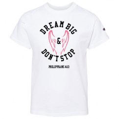 Youth Champion Short Sleeve Tagless Tee