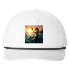 Snapback Five-Panel Rope Hat