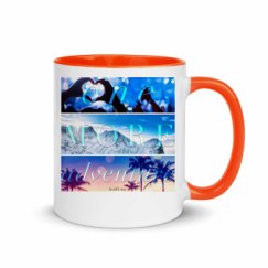 11oz Ceramic Mug with Color Inside