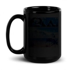 15oz Black Glossy Mug