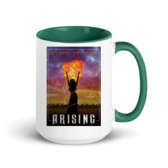 15oz Ceramic Mug with Color Inside