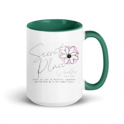 15oz Ceramic Mug with Color Inside