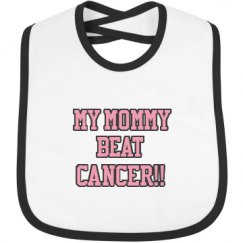 Infant Contrast Trim Bib