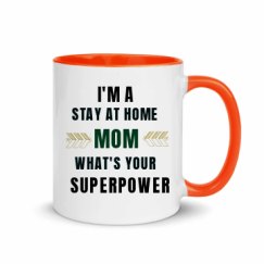 11oz Ceramic Mug with Color Inside