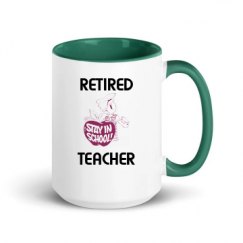 15oz Ceramic Mug with Color Inside