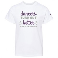 Youth Champion Short Sleeve Tagless Tee