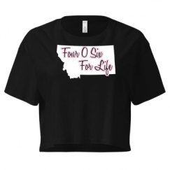 Ladies Festival Cali Crop Top Tee