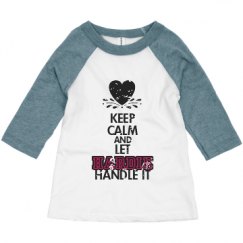 Toddler 3/4 Sleeve Raglan Tee