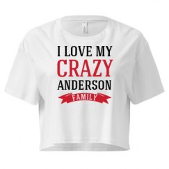 Ladies Festival Cali Crop Top Tee