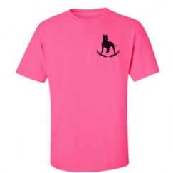 Unisex Ultra Cotton Safety Neon Crewneck Tee