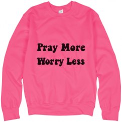 Unisex Neon Crewneck Sweatshirt