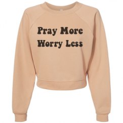 Women's Raglan Pullover Fleece