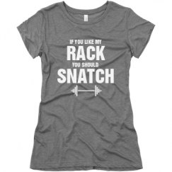 Ladies Slim Fit Super Soft Triblend Tee