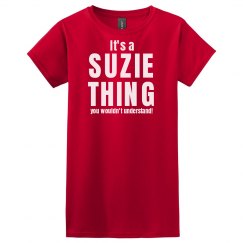 It's a Suzie thing