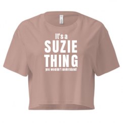 Ladies Festival Cali Crop Top Tee