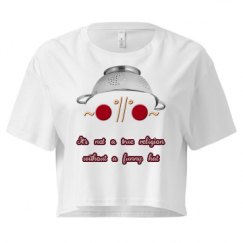 Ladies Festival Cali Crop Top Tee