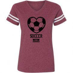 Ladies Relaxed Fit Vintage Sports Tee