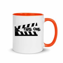 11oz Ceramic Mug with Color Inside