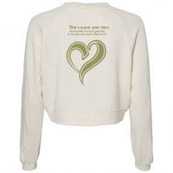 Women's Raglan Pullover Fleece