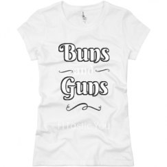 Ladies Slim Fit Basic Promo Jersey Tee