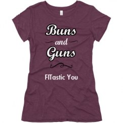 Ladies Slim Fit Super Soft Triblend Tee