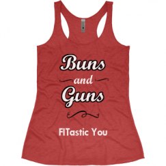 Ladies Slim Fit Super Soft Racerback Triblend Tank