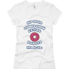 Ladies Slim Fit Basic Promo Jersey Tee