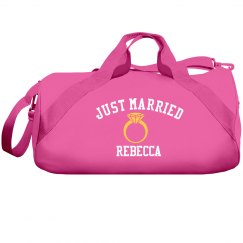 Just Married Duffel Bag