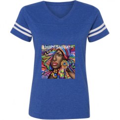 Ladies Relaxed Fit Vintage Sports Tee