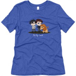 Ladies Relaxed Fit Super Soft Triblend Tee