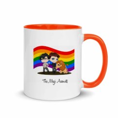 11oz Ceramic Mug with Color Inside