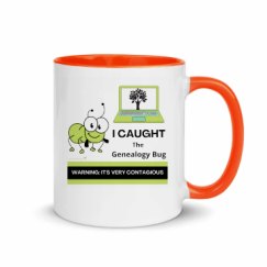 11oz Ceramic Mug with Color Inside