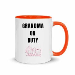 11oz Ceramic Mug with Color Inside