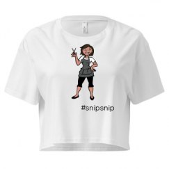 Ladies Festival Cali Crop Top Tee