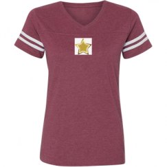 Ladies Relaxed Fit Vintage Sports Tee