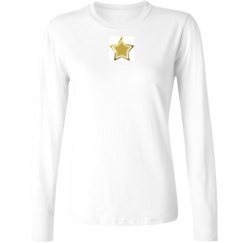 Ladies Relaxed Fit Basic Long Sleeve Tee
