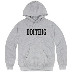 Plain grey hoodie 