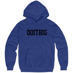 Plain royal blue hoodie 