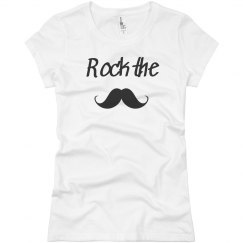 Women's Rock the stache
