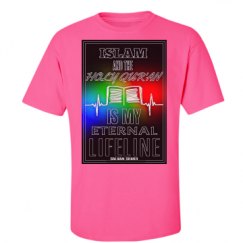 Unisex Ultra Cotton Safety Neon Crewneck Tee