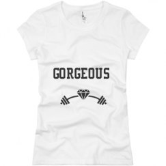 Ladies Slim Fit Basic Promo Jersey Tee