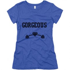 Ladies Slim Fit Super Soft Triblend Tee