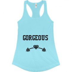 Ladies Slim Fit Racerback Tank Top