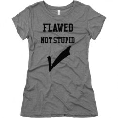 Ladies Slim Fit Super Soft Triblend Tee
